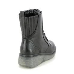 Heavenly Feet - Festival Wedge 3006-34 (black) -Camel Favour heavenly feet festival wedge 3006 34 black lace up boots 1661857199 904300634 03