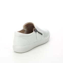 New Release -Camel Favour hotter daisy wide 16212 61 white leather comfort slip on shoes 1645721086 925621261 03
