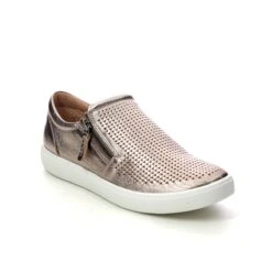 Hotter - DaisyWide 16213-60 (rose Gold) -Camel Favour hotter daisy wide 16213 60 rose comfort slip on shoes 1644679534 925621360 01