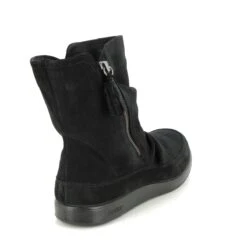 Hotter - Pixie3 Wide 19911-31 (black Suede) -Camel Favour hotter pixie 3 wide 19911 31 black suede ankle boots 1664355671 925991133 03