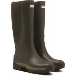 Hunter - Mft9079nre Balmoral Hybrid (olive Green) -Camel Favour hunter balmoral hybrid mft9079nre olive green wellingtons1685539893gbt 30806 57029 f a 1
