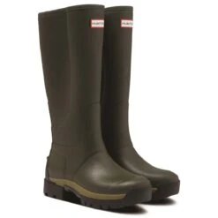 Hunter - Wft1013nre Balmoral Hybrid (olive Green) -Camel Favour hunter balmoral hybrid wft1013nre olive green wellingtons1685540506gbt 30809 57036 f a 2