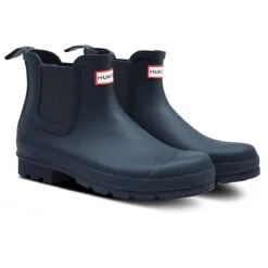 Hunter - Mfs9116rma Original Chelsea (navy) -Camel Favour hunter original chelse mfs9116rma navy wellingtons1685539786gbt 30803 57021 f a 1