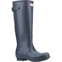 Hunter - Wft1001rma Original Tall Back Adjustable (navy) -Camel Favour hunter original tall b wft1001rma navy wellingtons1685536219gbt 23766 55327 f a 1