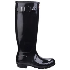 Hunter - Wft1000rgl Original Tall Gloss (black) -Camel Favour hunter original tall g wft1000rgl black wellingtons1685535900gbt 17228 29043 f i 3