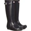 Hunter - Wft1000rgl Original Tall Gloss (navy) -Camel Favour hunter original tall g wft1000rgl navy wellingtons1685535940gbt 17228 53020 f p 1
