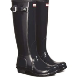 Hunter - Wft1000rgl Original Tall Gloss (navy)