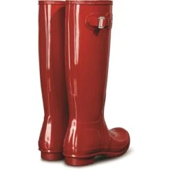 Hunter - Wft1000rgl Original Tall Gloss (red) -Camel Favour hunter original tall g wft1000rgl red wellingtons1685535966gbt 17228 29049 f b 2