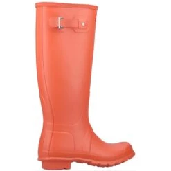 Hunter - Wft1000rma Original Tall (coral) -Camel Favour hunter original tall w wft1000rma red wellingtons1685540335gbt 33357 61525 f b 1