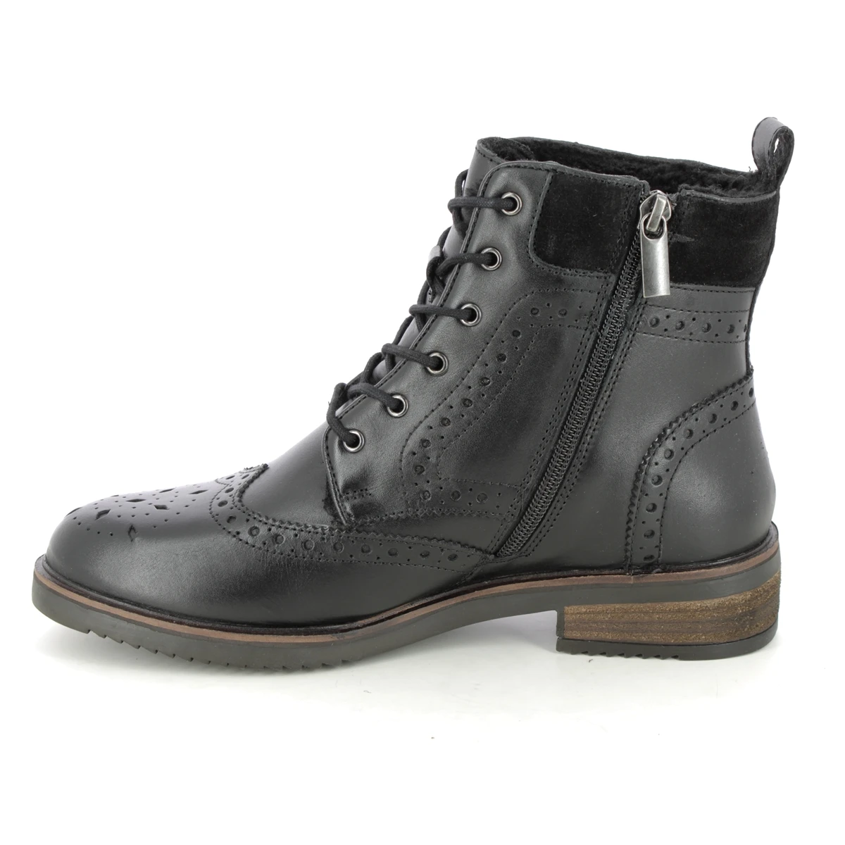 Hush Puppies - Nadine Brogue 12347-31 (black Leather) 7 Hush Puppies - Nadine Brogue 12347-31 (black Leather) - Image 5