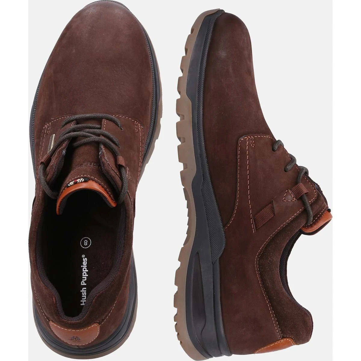 Hush Puppies - Pele Lace Up 35665-66532 (brown Nubuck) 8 Hush Puppies - Pele Lace Up 35665-66532 (brown Nubuck) - Image 6