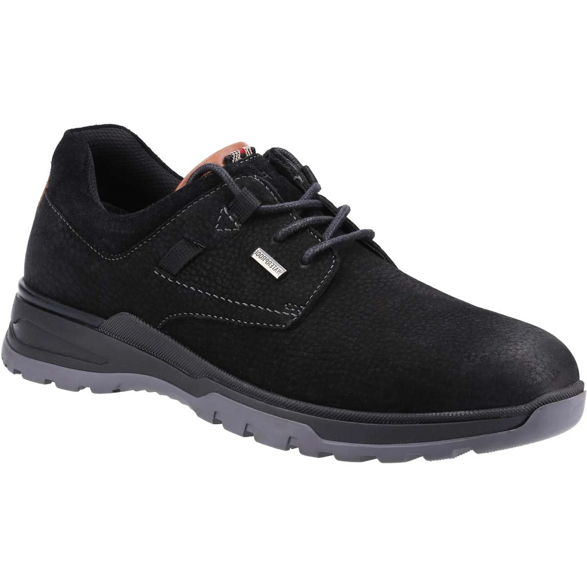 Hush Puppies - Pele Lace Up 35665-66533 (black Nubuck) 3 Hush Puppies - Pele Lace Up 35665-66533 (black Nubuck)