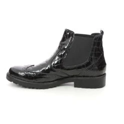 Imac - 5020-4160011 Brigit Brogue (black Croc) -Camel Favour imac brigit brogue 5020 4160011 black croc chelsea boots 1630158141 880502044 05