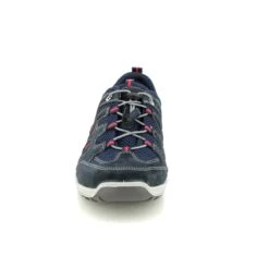 Imac - 1810-7601003 Check (navy Suede) -Camel Favour imac check 1810 7601003 navy suede walking shoes 1647949068 880181073 04