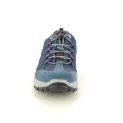 Imac - 6740-7026006 Geo Mesh Bungee (blue Suede) -Camel Favour imac geo mesh bungee 6740 7026006 blue suede walking shoes 1685524694 880674072 04