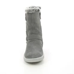 Imac - 0048-7004018 HollyFur Tex (grey Suede) -Camel Favour imac holly fur tex 0048 7004018 grey suede boots 1630153532 880004803 04
