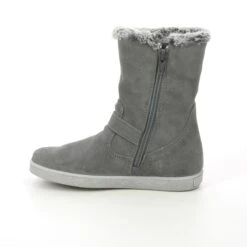 Imac - 0048-7004018 HollyFur Tex (grey Suede) -Camel Favour imac holly fur tex 0048 7004018 grey suede boots 1630153533 880004803 05