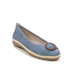 Jana - 22161-20-802 Janpon Wide (denim Blue) -Camel Favour jana janpon wide 22161 20 802 denim blue pumps 1676564762 998216172 01