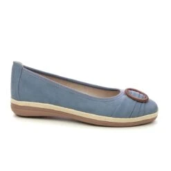 Jana - 22161-20-802 Janpon Wide (denim Blue) -Camel Favour jana janpon wide 22161 20 802 denim blue pumps 1676564762 998216172 02