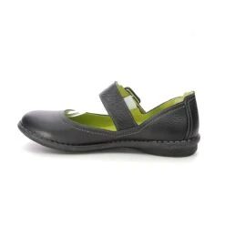 Jungla - 803531 Chicabuck (black Leather) -Camel Favour jungla chicabuck 8035 31 black leather mary jane shoes 1675337224 039803531 05