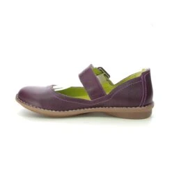 Jungla - 803595 Chicabuck (purple Leather) -Camel Favour jungla chicabuck 8035 95 purple leather mary jane shoes 1675337198 039803595 05