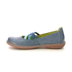 Jungla - 475172 Cokiela (denim Leather) -Camel Favour jungla cokiela 4751 72 denim leather mary jane shoes 1675337188 039475172 05