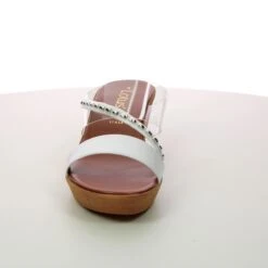 Lotus - Alma Trini Ulp237-60 (white) -Camel Favour lotus alma trini white wedge sandals 1680102108 009423766 04