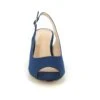 Lotus - Evelyn Peep Toe Uls393-70 (navy) -Camel Favour lotus evelyn peep toe navy slingback shoes 1678118906 009439370 04