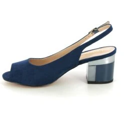 Lotus - Evelyn Peep Toe Uls393-70 (navy) -Camel Favour lotus evelyn peep toe navy slingback shoes 1678118907 009439370 07