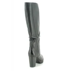 Marco Tozzi - 25631-23-002 Bullalong (black Leather) -Camel Favour marco tozzi bullalong 25631 23 002 black leather knee high boots 1570098895 990563102 03