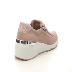 Marco Tozzi - 23788-28-478 Rea Zip Wedge (nude) -Camel Favour marco tozzi rea zip wedge 23788 28 478 nude trainers 1654083339 990378850 03