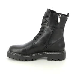 Marco Tozzi - 25295-41-010 Sensio Lace (black Leather) -Camel Favour marco tozzi sensio lace 25295 41 010 black leather biker boots 1687869990 990529530 07