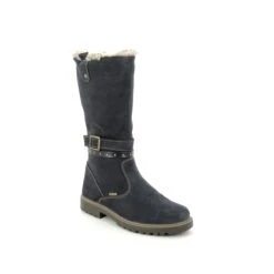 Primigi - 2874411- ChrisLong Gtx (navy Suede) -Camel Favour primigi chris long gtx 2874411 navy suede girls boots 1667473482 055441173 01