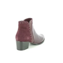 Regarde Le Ciel - Jolene 13 0013-6009 (wine Leather) -Camel Favour regarde le ciel jolene 13 0013 6009 wine leather ankle boots 1637254088 771001382 03