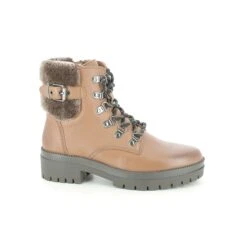Regarde Le Ciel - Olga 09 Fur 0009-5977 (tan Leather ) -Camel Favour regarde le ciel olga 09 fur 0009 5977 tan leather lace up boots 1637079999 771000911 02
