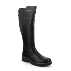 Remonte - D0b72-01 Astralong Tex (black Leather) -Camel Favour remonte astralong tex d0b72 01 black leather knee high boots 1669201698 931027231 01