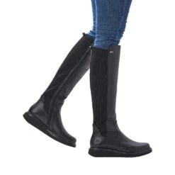 Remonte - D3975-01 Astrostret Tex (black Leather) -Camel Favour remonte astrostret tex d3975 01 black leather knee high boots1687950898D3975 01 223 j0
