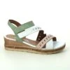Remonte - D3064-80 Boudash (white Mint) -Camel Favour remonte boudash d3064 80 white mint wedge sandals 1678801586 931306455 02