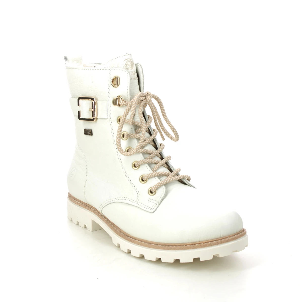 Remonte - D8475-80 Brandbuc (white Leather) 3 Remonte - D8475-80 Brandbuc (white Leather)