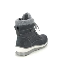 Remonte - R8477-14 Novara Fur Tex (navy Nubuck) -Camel Favour remonte novara fur tex r8477 14 navy nubuck winter boots 1668178197 931847773 03
