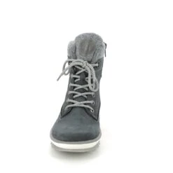 Remonte - R8477-14 Novara Fur Tex (navy Nubuck) -Camel Favour remonte novara fur tex r8477 14 navy nubuck winter boots 1668178198 931847773 04