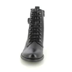 Remonte - D0f72-01 Peechlace (black Leather) -Camel Favour remonte peechlace d0f72 01 black leather lace up boots 1690979834 931037231 04