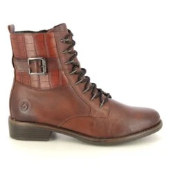 Remonte - D0f72-22 Peechlace (brown Leather) -Camel Favour remonte peechlace d0f72 22 brown leather lace up boots 1691497393 931037221 02