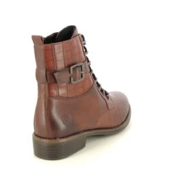 Remonte - D0f72-22 Peechlace (brown Leather) -Camel Favour remonte peechlace d0f72 22 brown leather lace up boots 1691497393 931037221 03