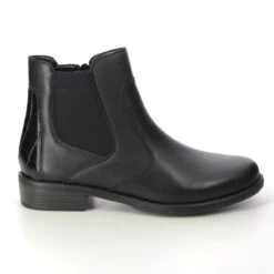 Remonte - D0f70-01 Peechlap (black Leather) 15 Remonte - D0f70-01 Peechlap (black Leather) -Camel Favour remonte peechlap d0f70 01 black leather chelsea boots 1689432073 931077031 02