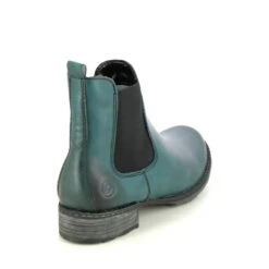 Remonte - D4375-12 Peesicha (turquoise Leather) -Camel Favour remonte peesicha d4375 12 turquoise leather chelsea boots 1662469246 931437512 03