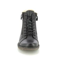 Remonte - D4372-01 Peesienna Tex (black Leather) -Camel Favour remonte peesienna tex d4372 01 black leather lace up boots 1664355667 931437231 04