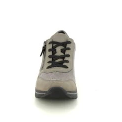 Remonte - D0t01-42 Ranzip Wedge (grey) -Camel Favour remonte ranzip wedge d0t01 42 grey trainers 1690970214 931050100 04