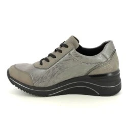 Remonte - D0t01-42 Ranzip Wedge (grey) -Camel Favour remonte ranzip wedge d0t01 42 grey trainers 1690970215 931050100 06