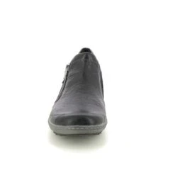 Remonte - R1428-03 Zigshu Slip Tex (black Leather) -Camel Favour remonte zigshu slip tex r1428 03 black leather comfort slip on shoes 1688558661 931142831 04